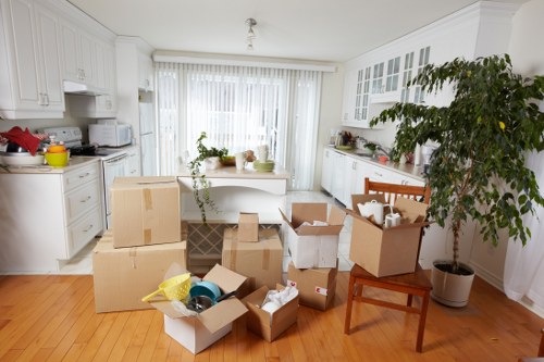 Van loading for an urgent home or office relocation in Chiswick