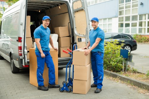 Organised loading and transport as part of a Chiswick removal service