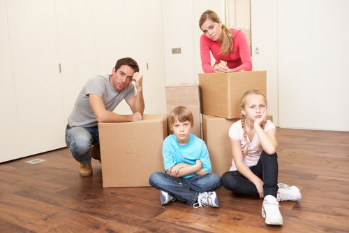 Local domestic removals service handling a flat move in Chiswick