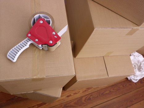 Loading furniture into a hired removal truck for a West London move